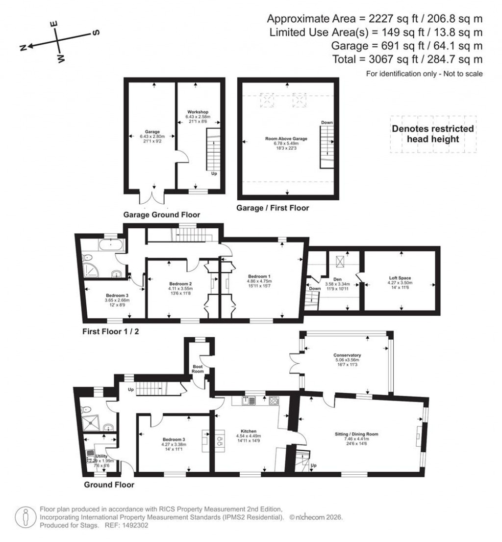 Floorplans For Fordhay, East Chinnock, Yeovil