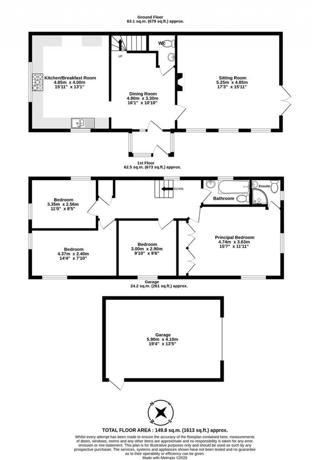 Floorplans For Bugford, Dartmouth