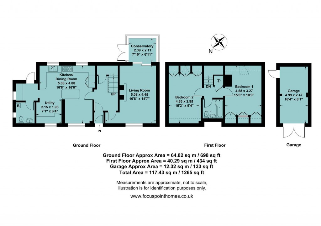Floorplans For Chestnut Road, Mollington - Stunning garden
