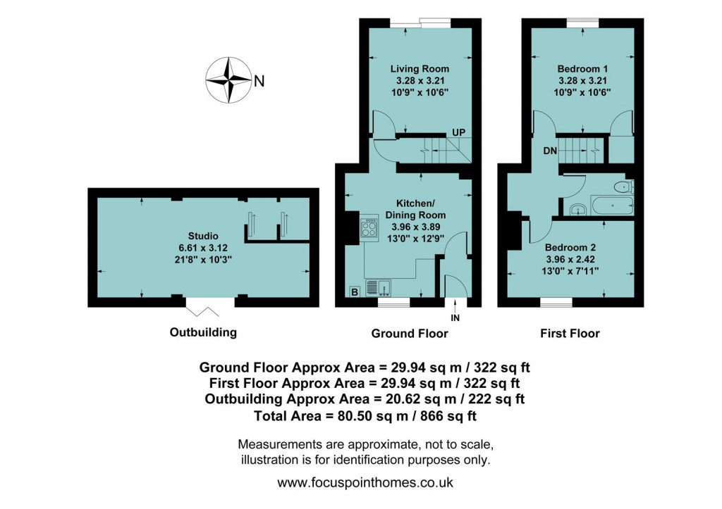 Floorplans For West Street, Banbury