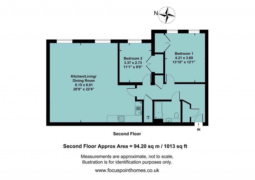 Floorplans For Peoples Place, Warwick Road, Banbury