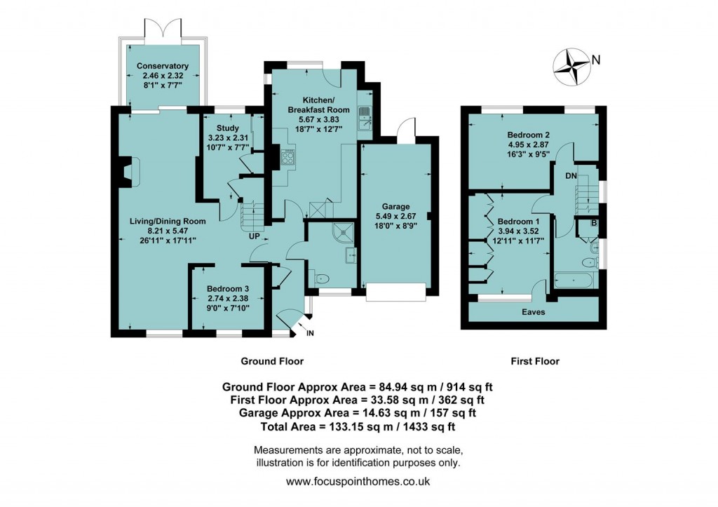 Floorplans For Blackwood Place, Bodicote - Greatly extended