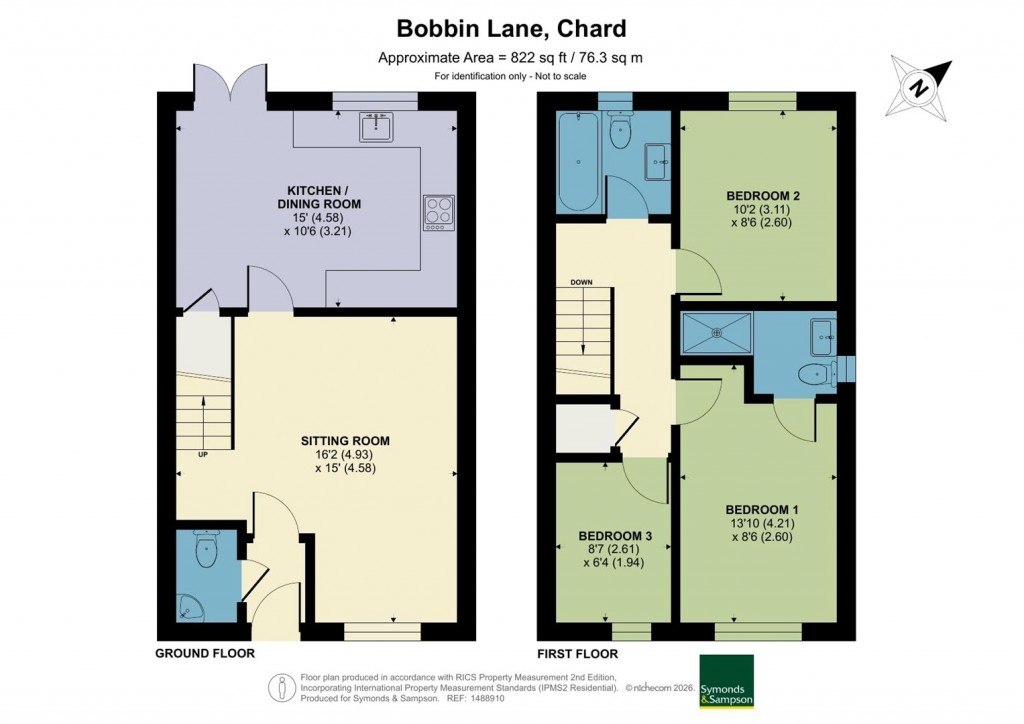 Floorplans For Bobbin Lane, Chard