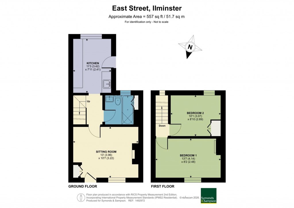 Floorplans For East Street, Ilminster
