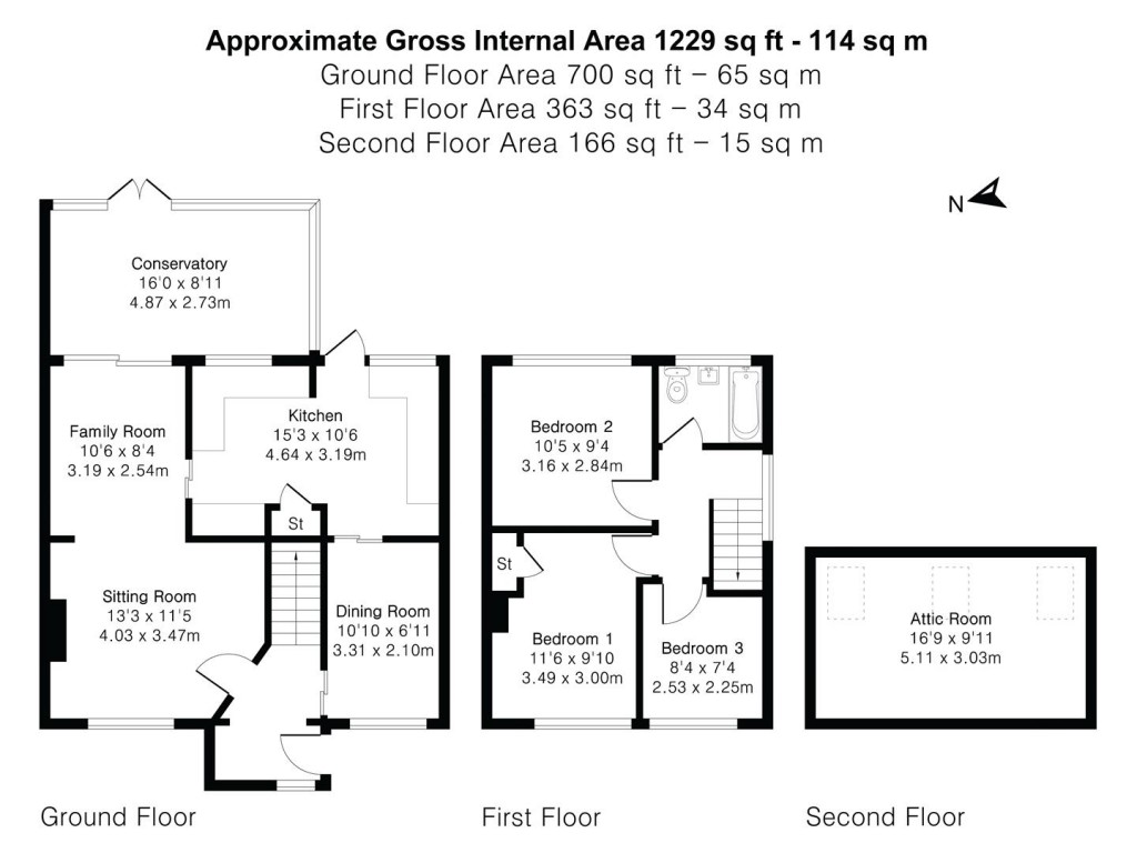 Floorplans For Harvey Way, Saffron Walden