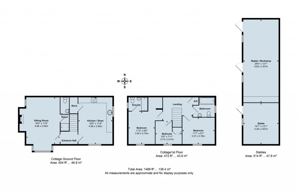 Floorplans For Crow Lane, Sheepy Magna, CV9