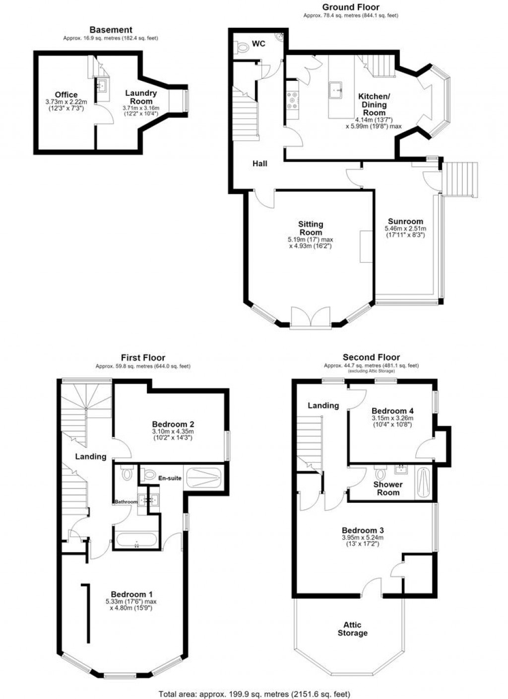 Floorplans For Ruckamore Road, Torquay