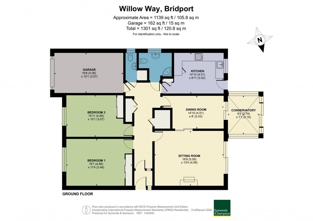 Floorplans For Willow Way, Bridport