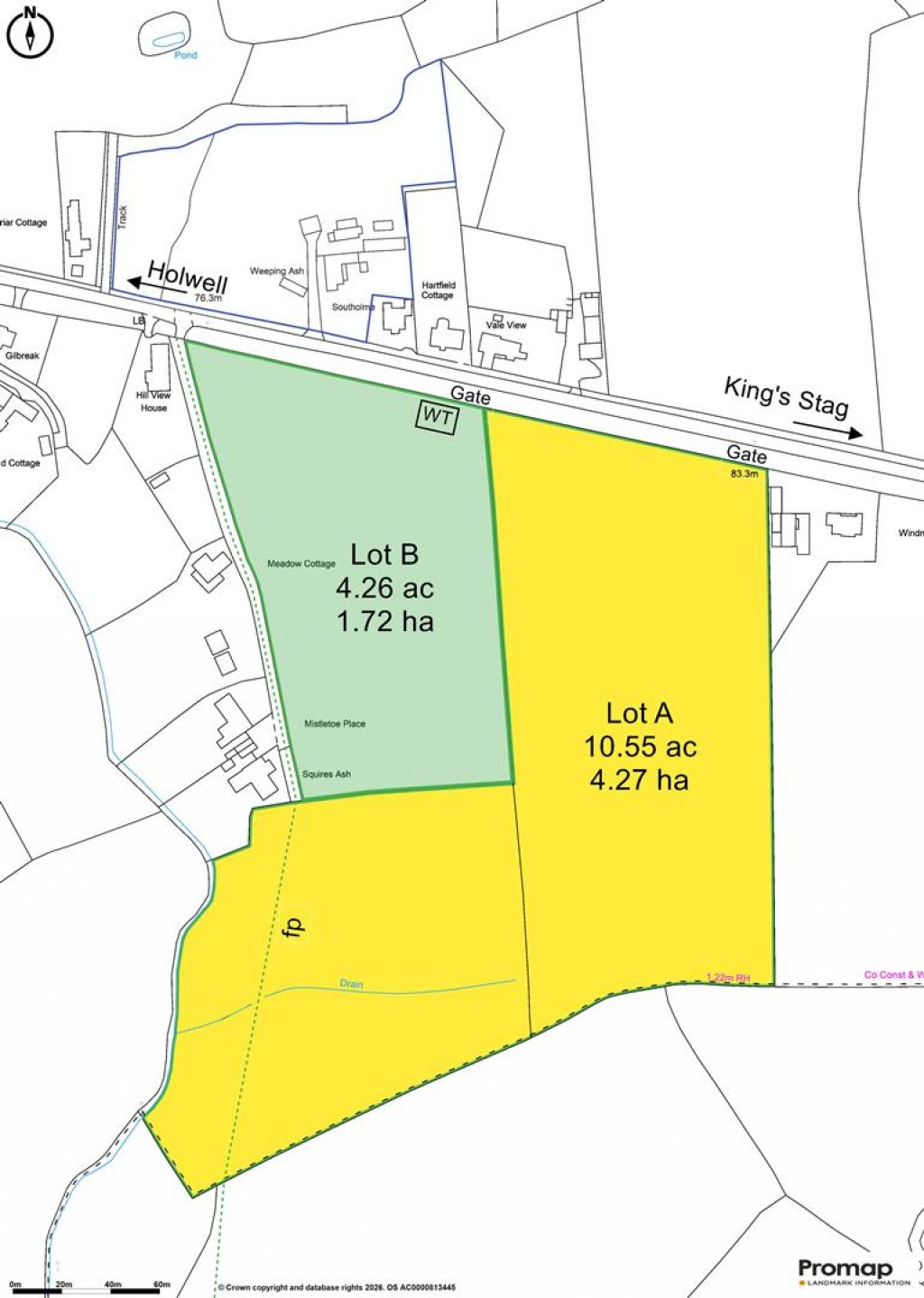 Floorplans For Packers Hill, Holwell, Sherborne