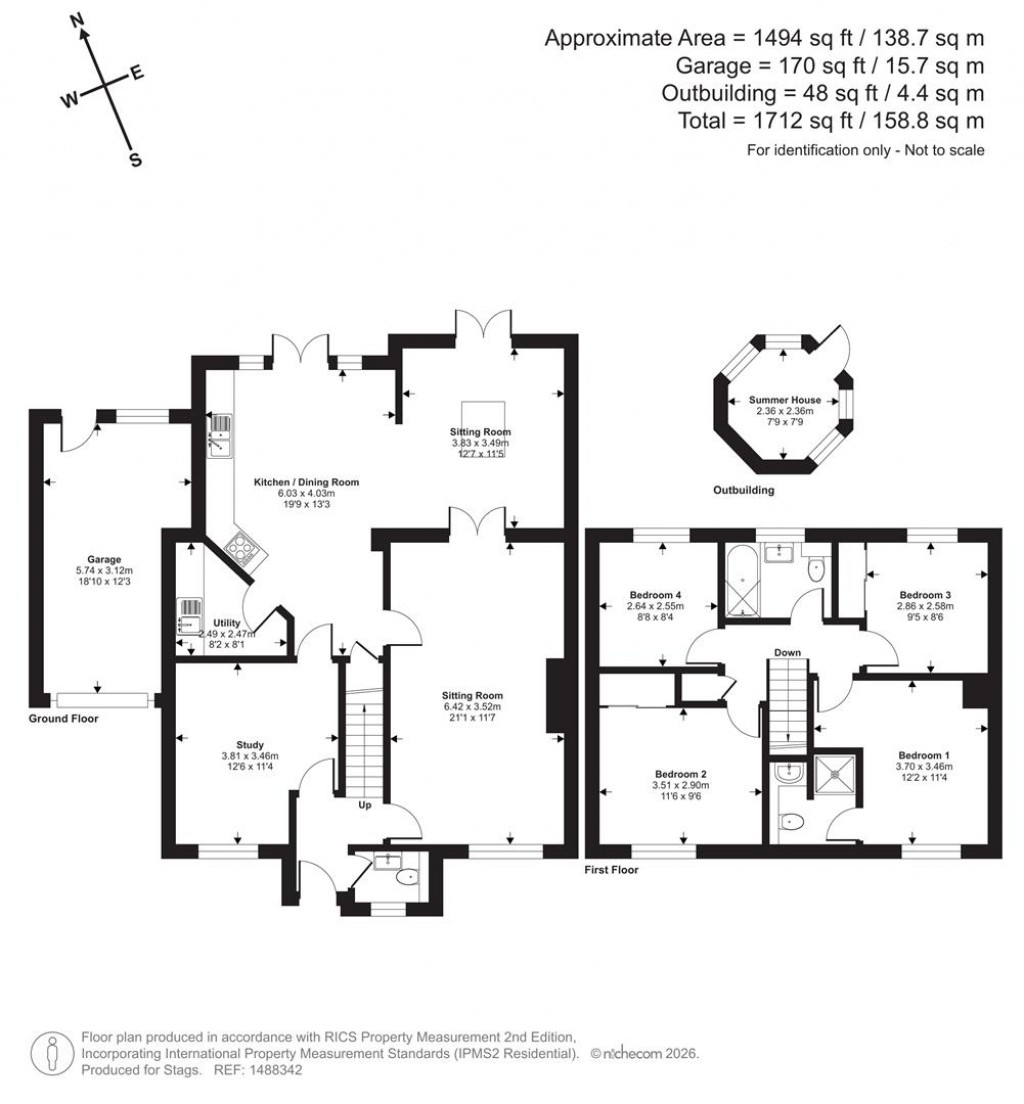 Floorplans For Woodmans Orchard, Talaton, Exeter
