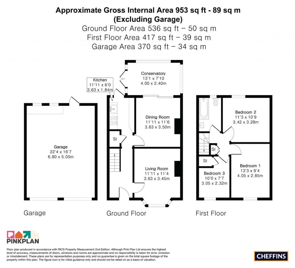 Floorplans For Coldhams Lane, Cambridge