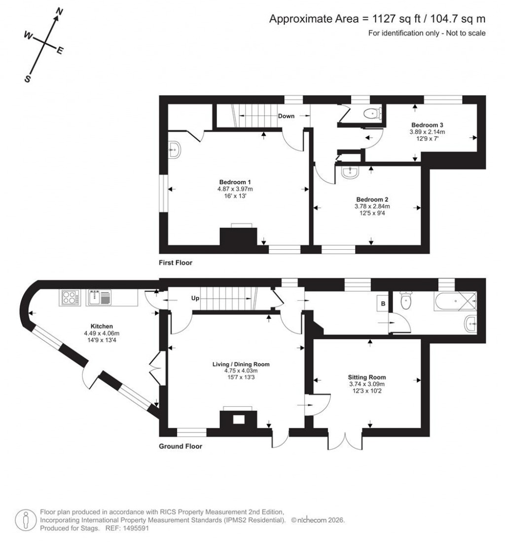 Floorplans For Westleigh, Bideford