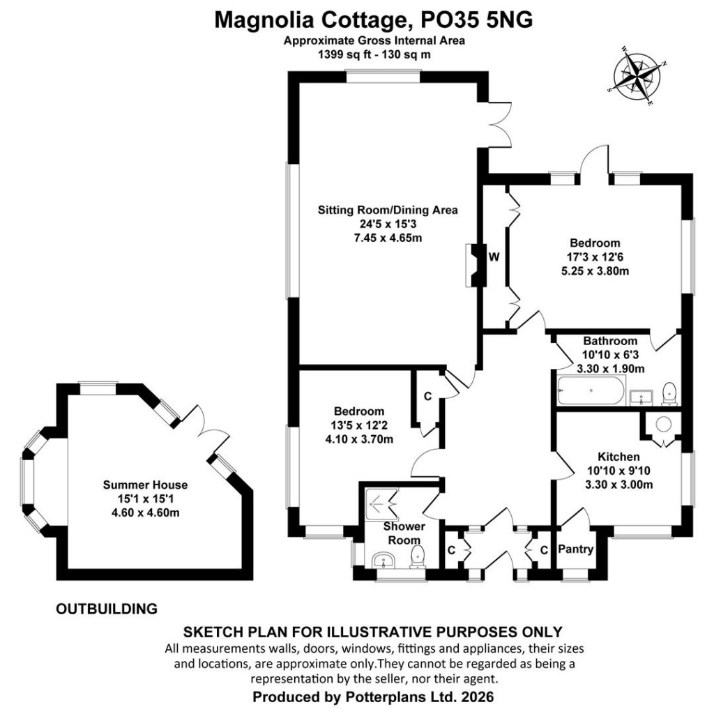 Floorplans For Bembridge, Isle of Wight