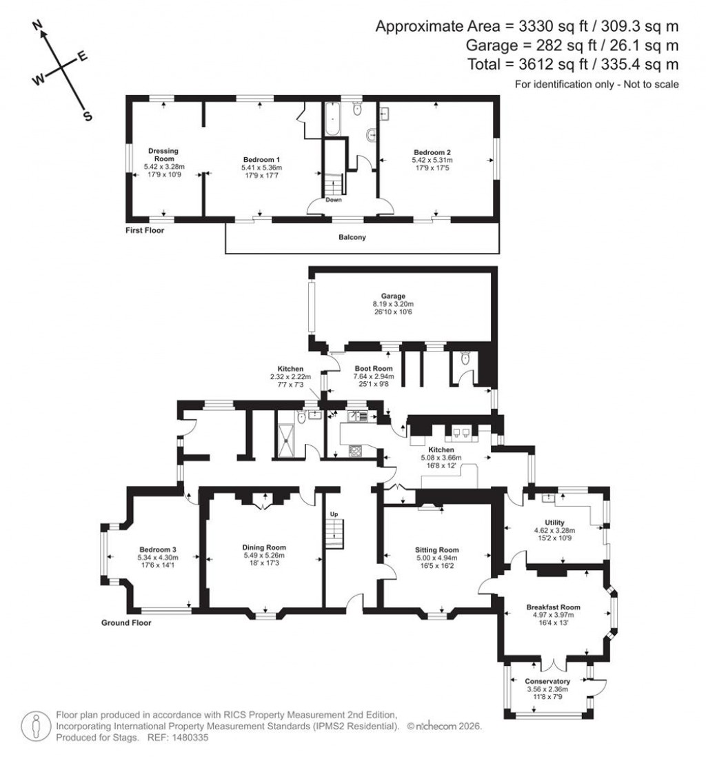 Floorplans For Chudleigh, Newton Abbot