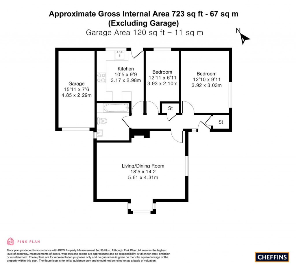 Floorplans For Corn Mills Road, Soham