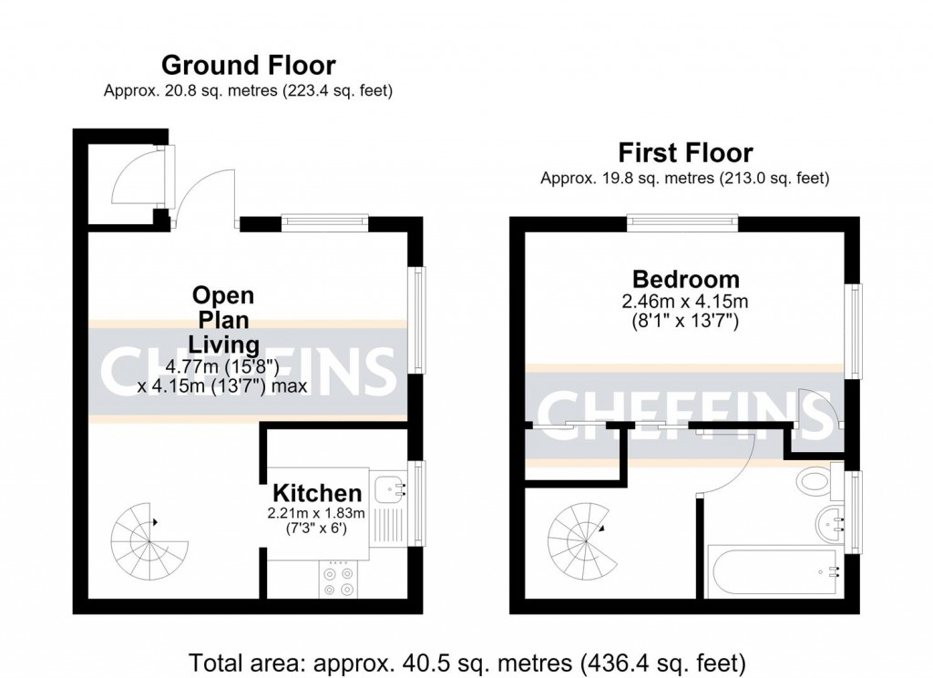 Floorplans For Mulberry Way, Ely