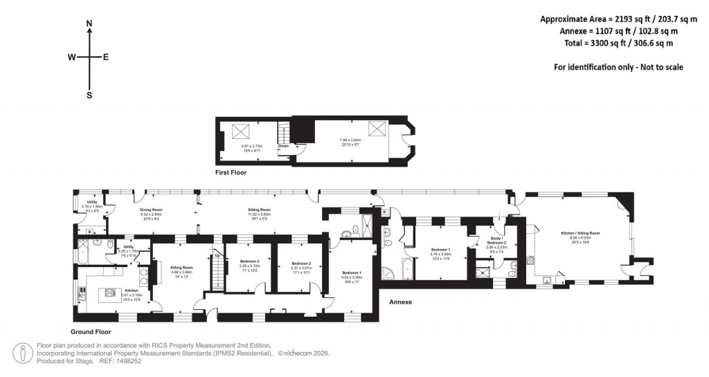 Floorplans For Venn Cross, Waterrow, Taunton