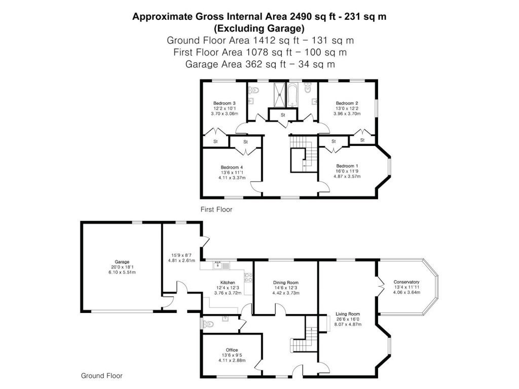 Floorplans For Maberly Court, Saffron Walden