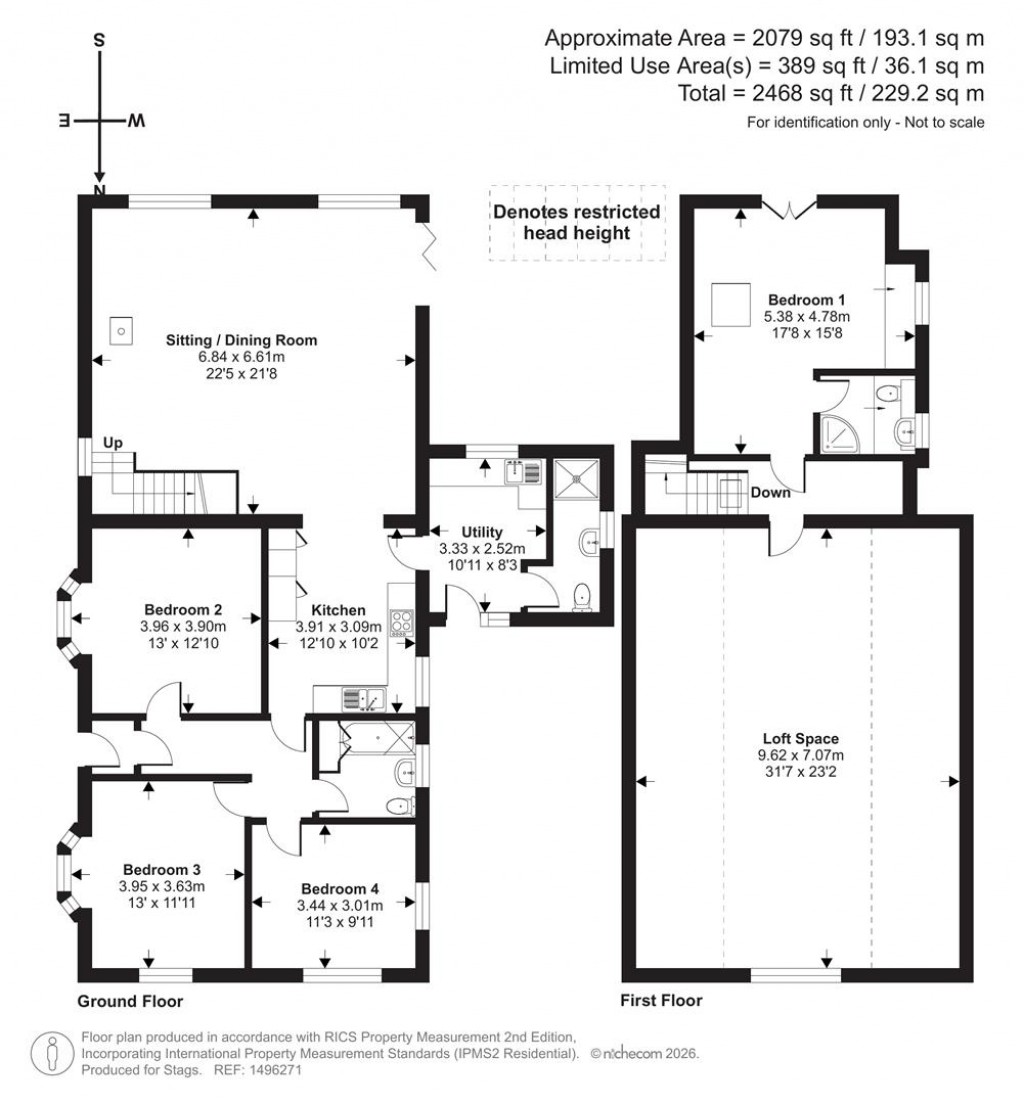 Floorplans For Whitford, Axminster