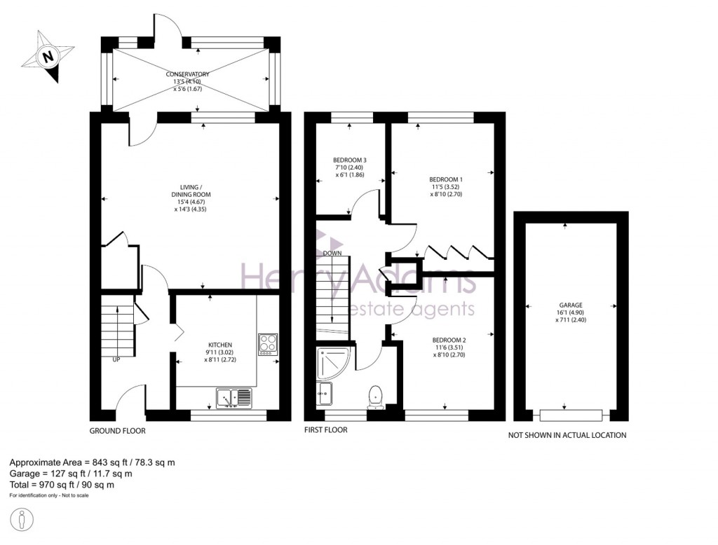 Floorplans For Glen Crescent, Selsey, PO20
