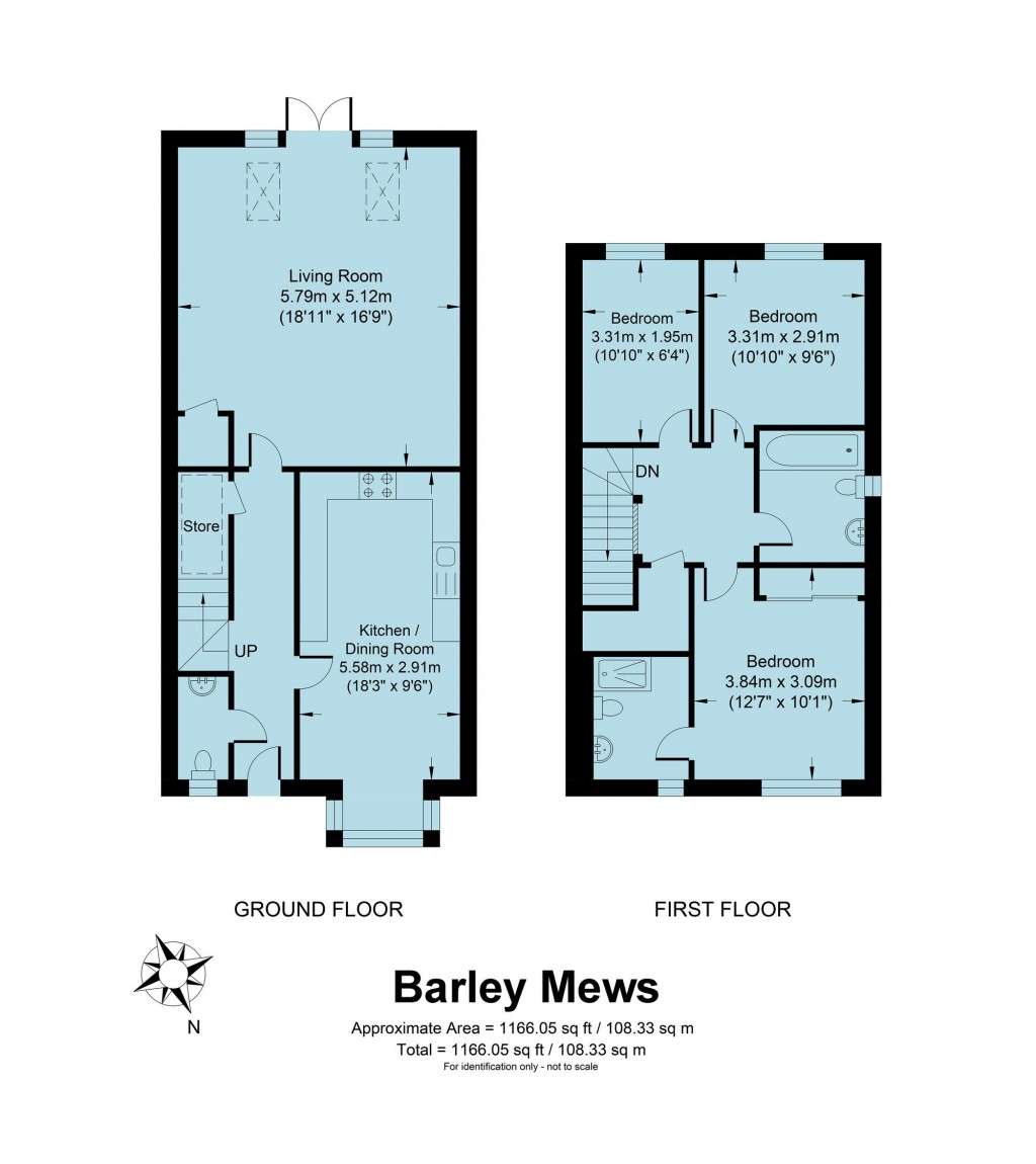 Floorplans For Barley Mews, Rudgwick, RH12