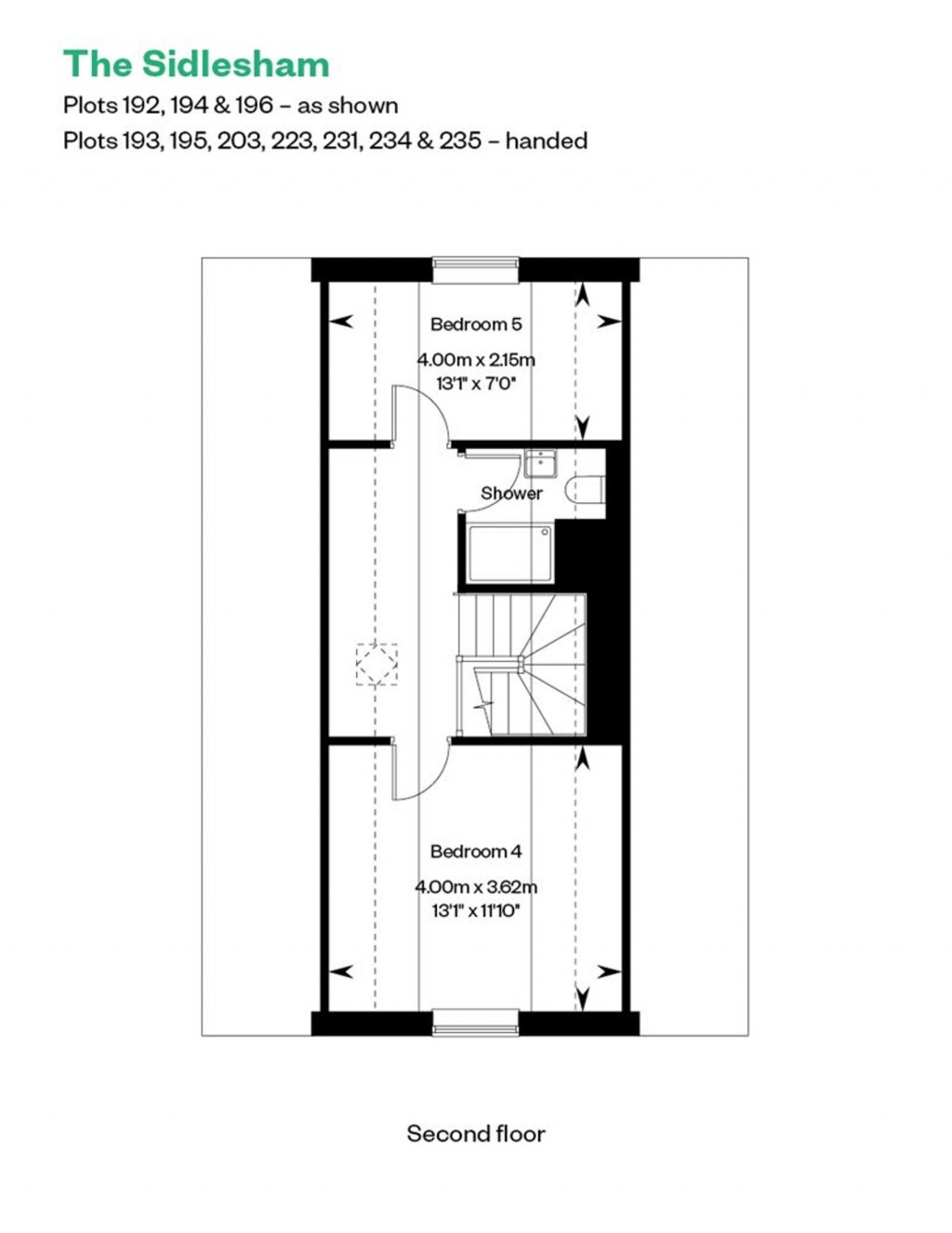 Floorplans For Osprey Drive, Chichester, PO20