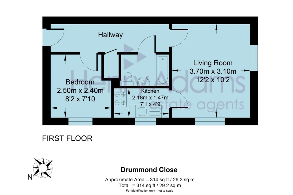 Floorplans For Drummond Close, Haywards Heath, RH16