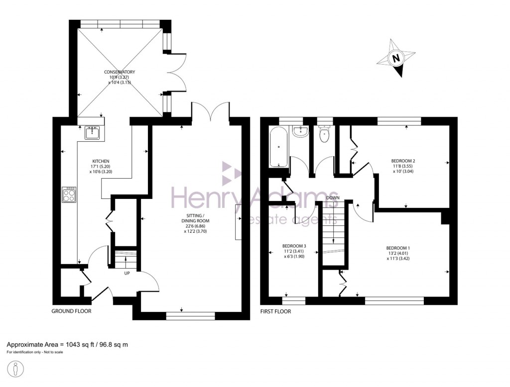 Floorplans For Stane Street Close, Codmore Hill, RH20