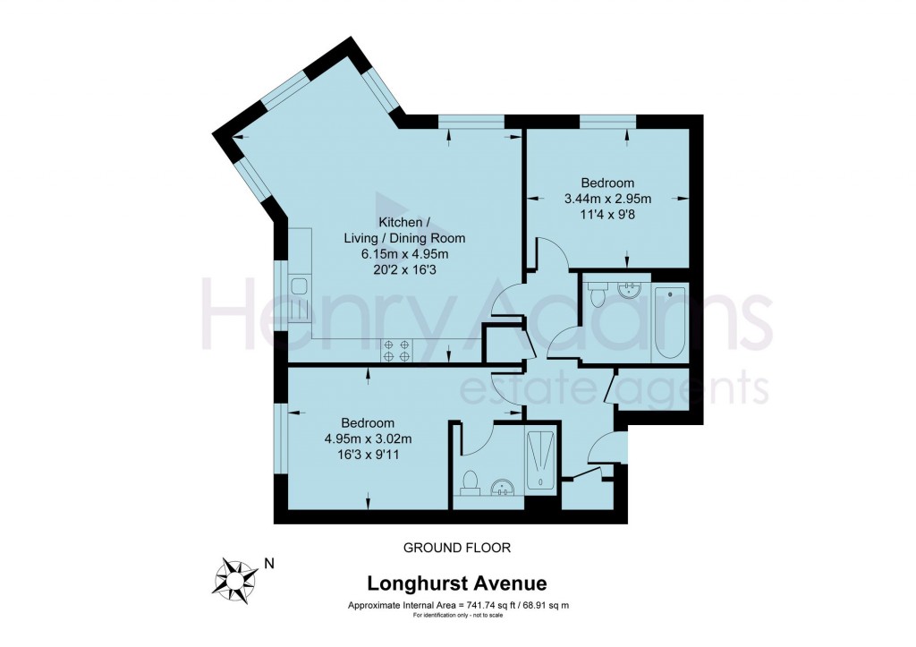 Floorplans For Longhurst Avenue, Horsham, RH12