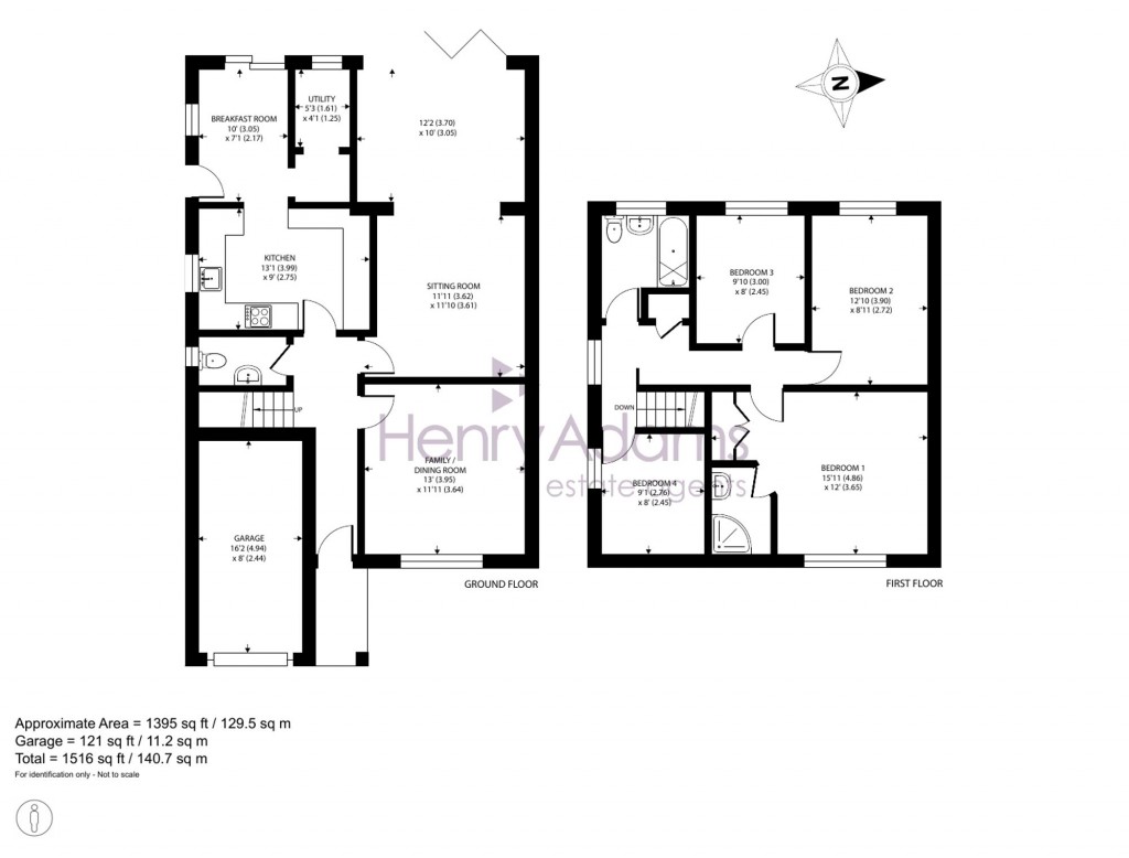 Floorplans For Longland Avenue, Storrington, RH20