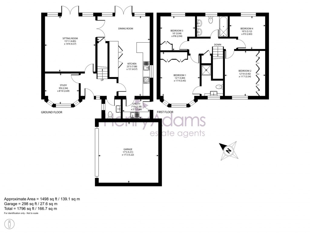 Floorplans For Tarragon Avenue, Chichester, PO20