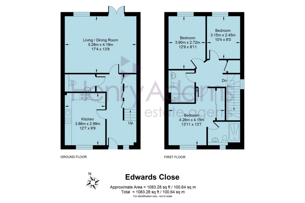Floorplans For Edwards Close, Broadbridge Heath, RH12