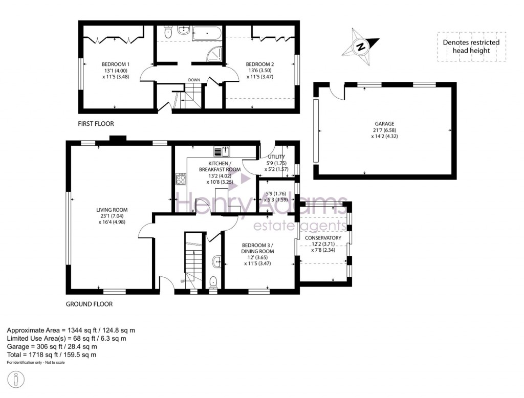 Floorplans For Byways, Selsey, PO20