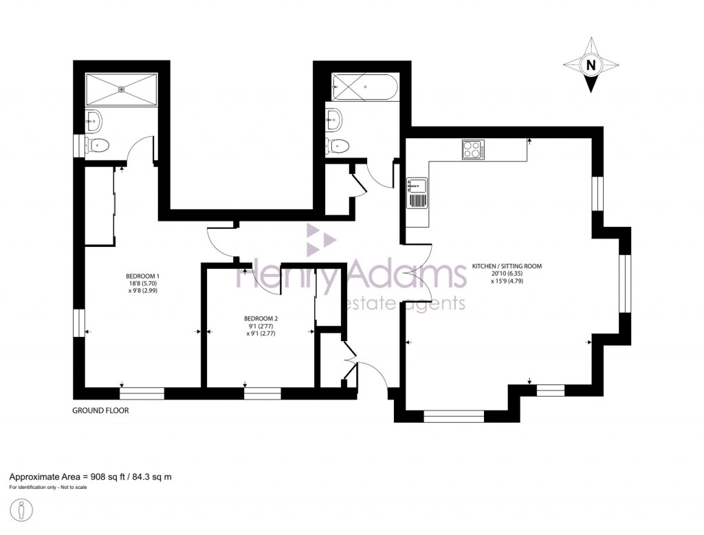 Floorplans For Stane Street, Billingshurst, RH14