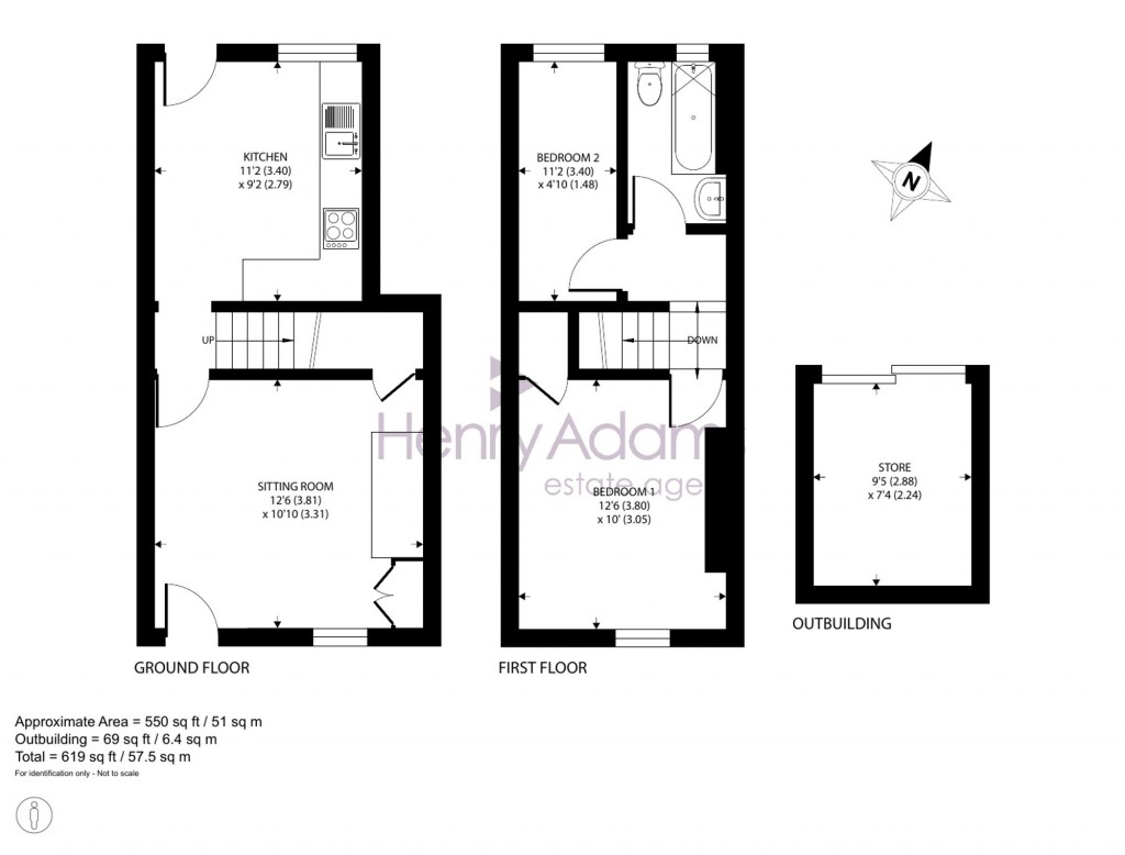 Floorplans For St. Pancras, Chichester, PO19
