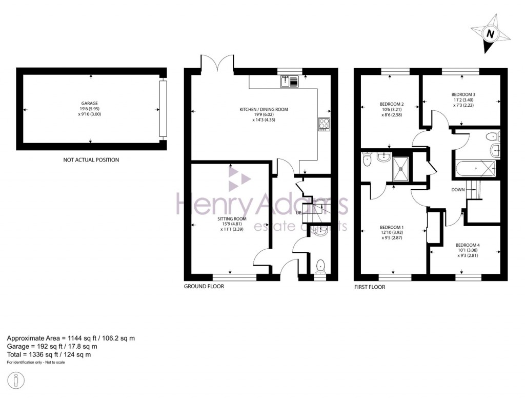 Floorplans For Lock's Farm Lane, West Broyle, PO19