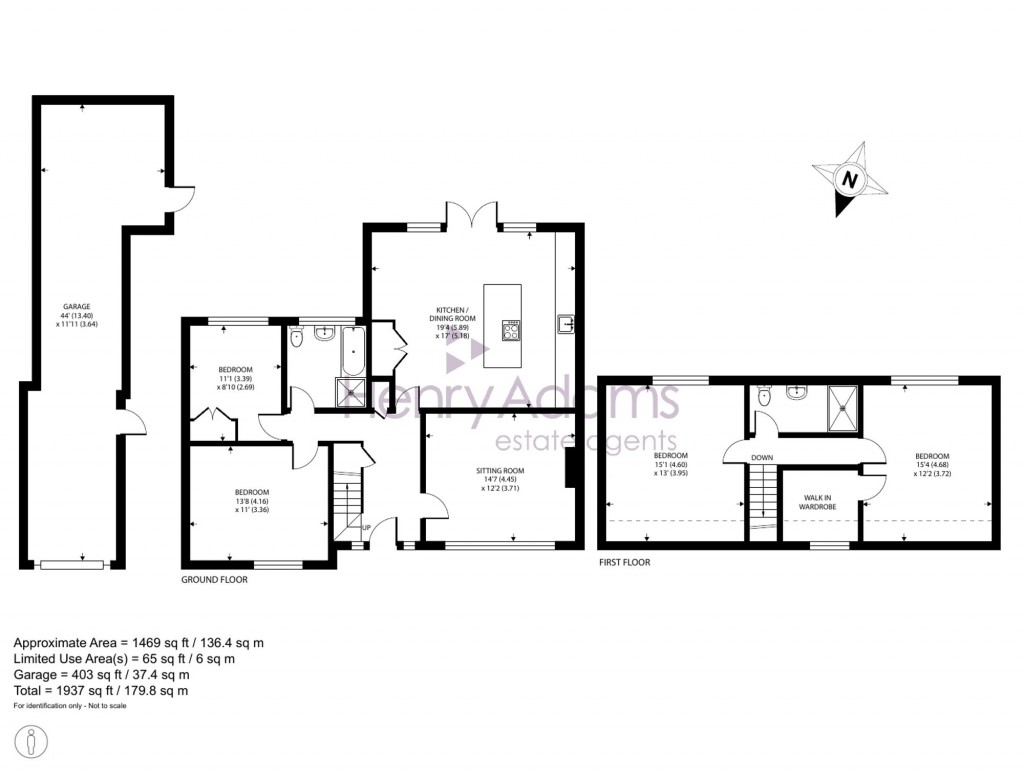 Floorplans For Henty Close, Walberton, BN18
