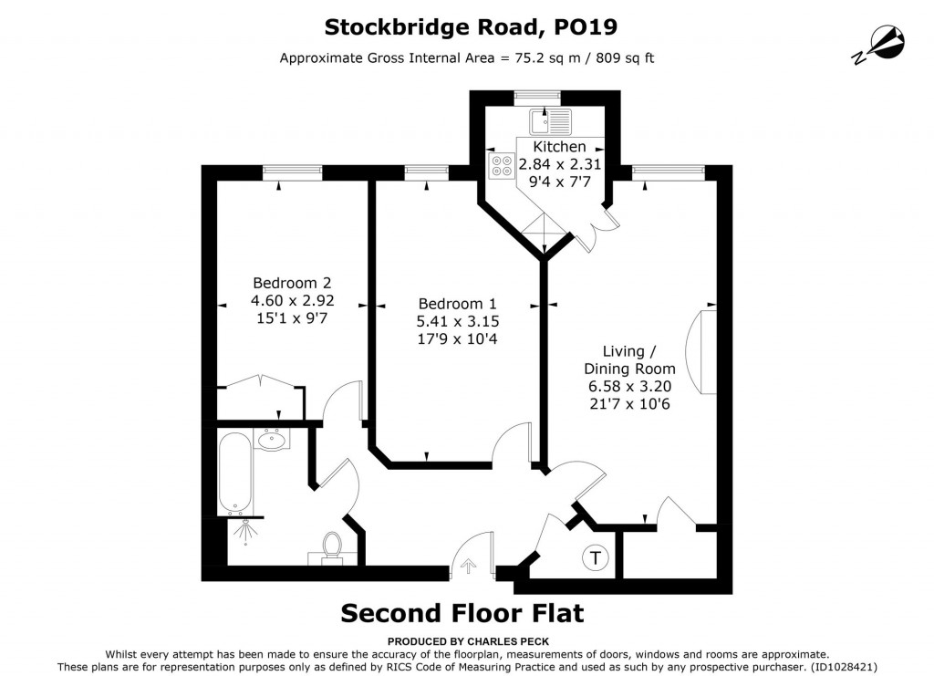 Floorplans For Stockbridge Road, Chichester, PO19