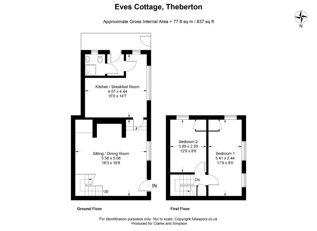 Floorplans For Theberton, Nr Heritage Coast, Suffolk