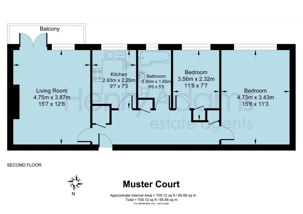 Floorplans For Muster Court, Haywards Heath, RH16
