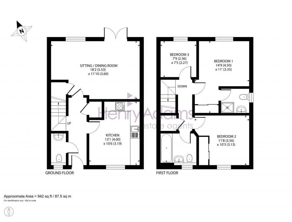Floorplans For Sinclair Drive, Codmore Hill, RH20