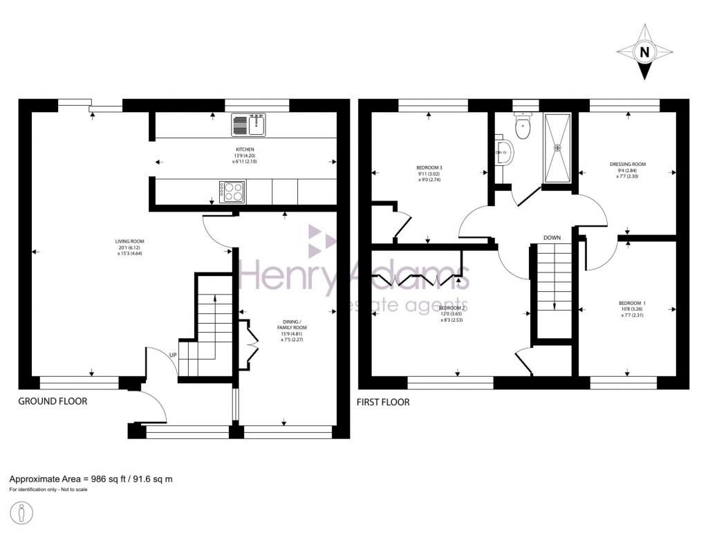 Floorplans For Orpen Place, Selsey, PO20