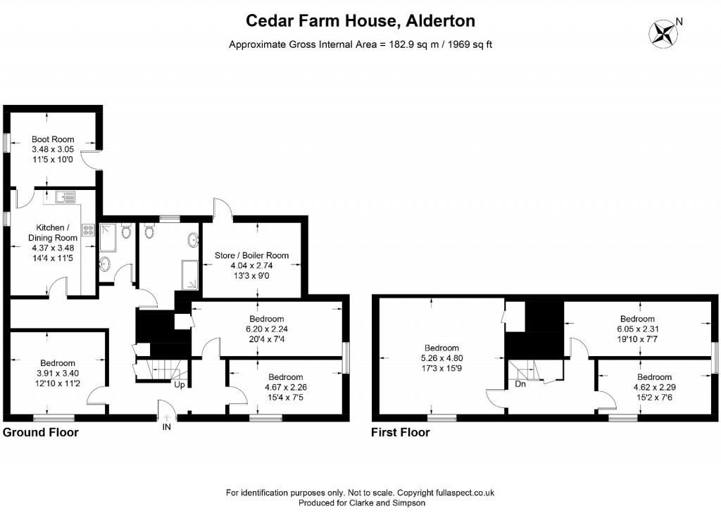 Floorplans For Alderton, Suffolk Heritage Coast