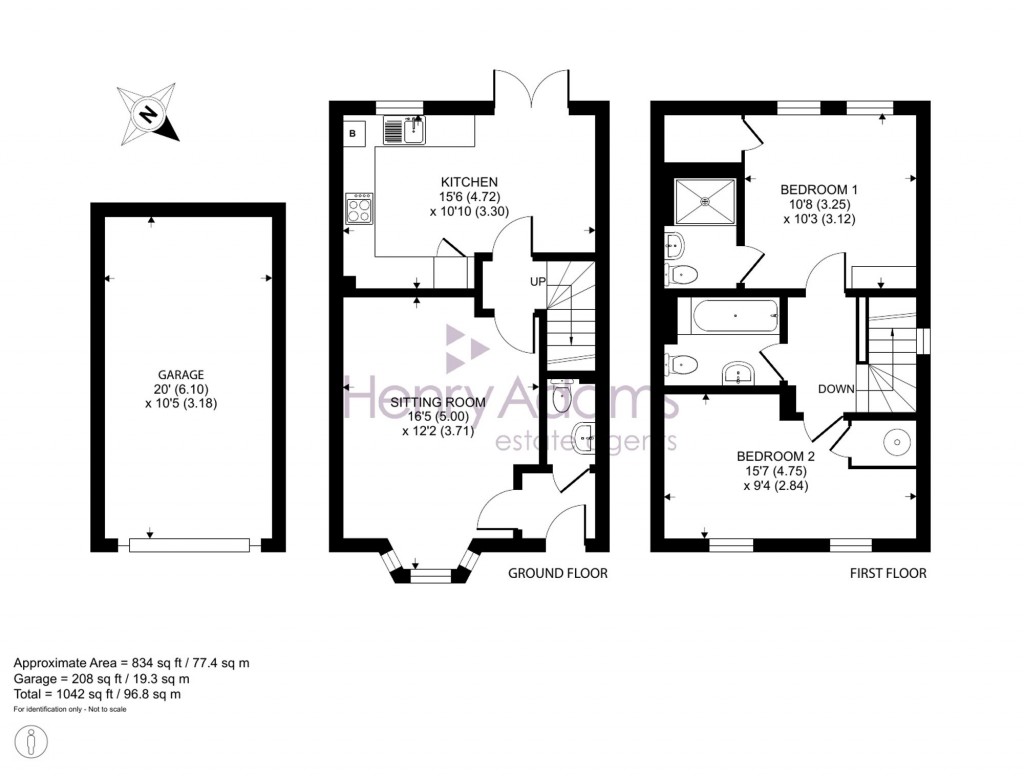 Floorplans For John Ireland Way, Washington, RH20