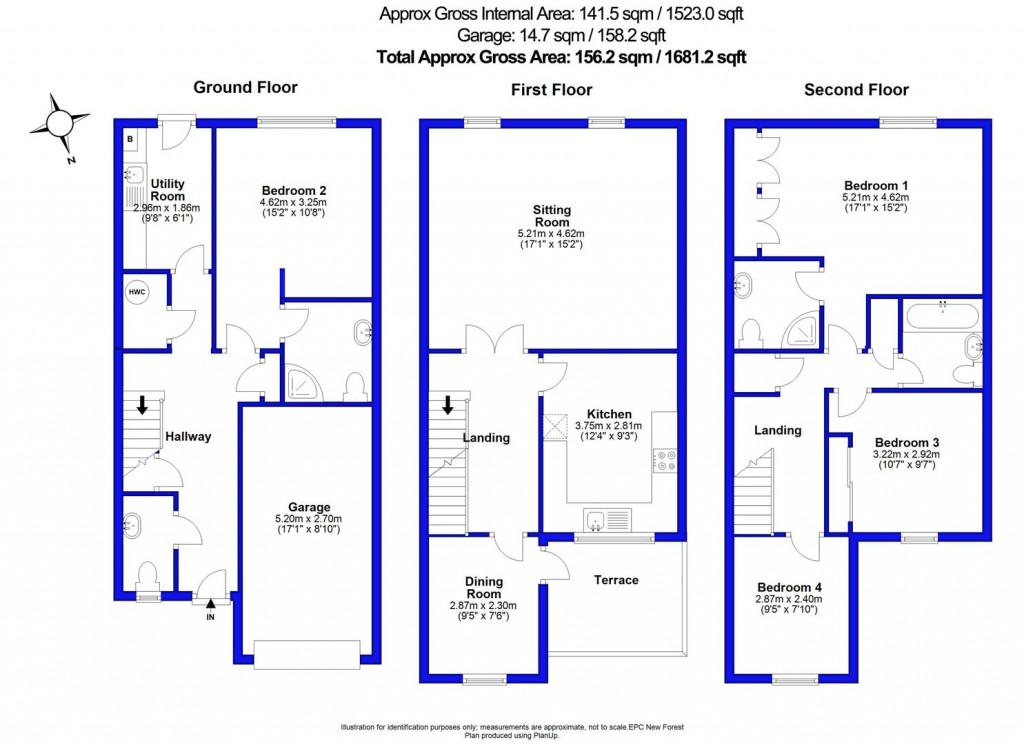 Floorplans For Avonsands, Mudeford
