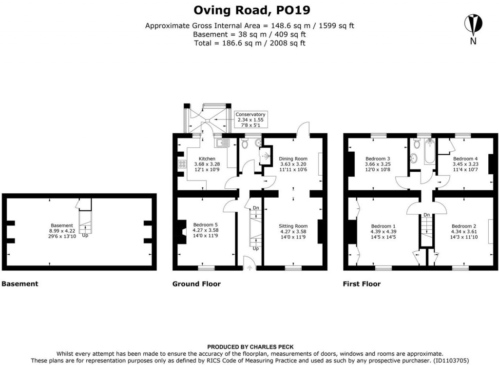 Floorplans For Oving Road, Chichester, PO19