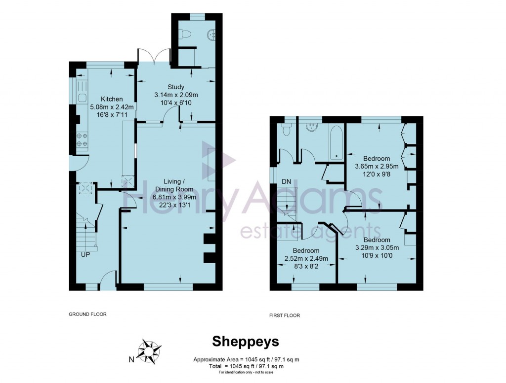 Floorplans For Sheppeys, Haywards Heath, RH16