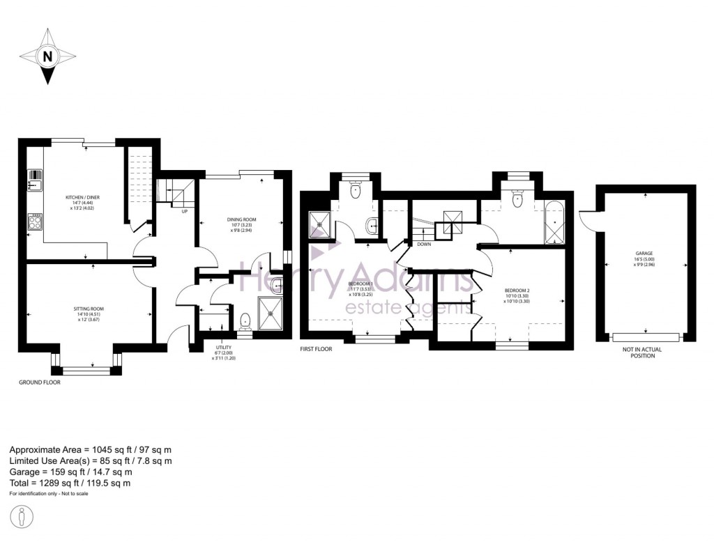 Floorplans For Billy Fiske Close, Boxgrove, PO18