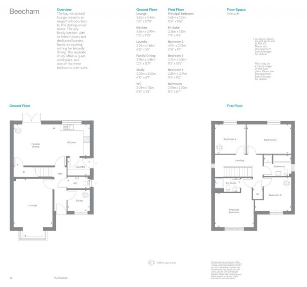 Floorplans For Fontwell Avenue, Eastergate, PO20
