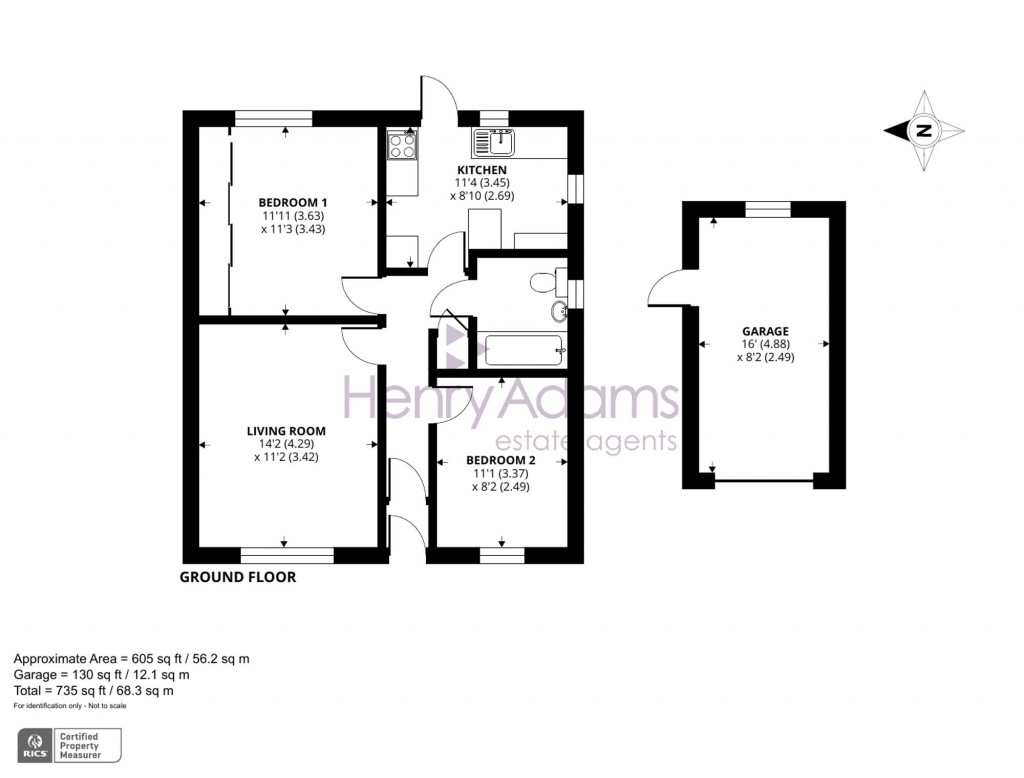 Floorplans For Northfield, Selsey, PO20